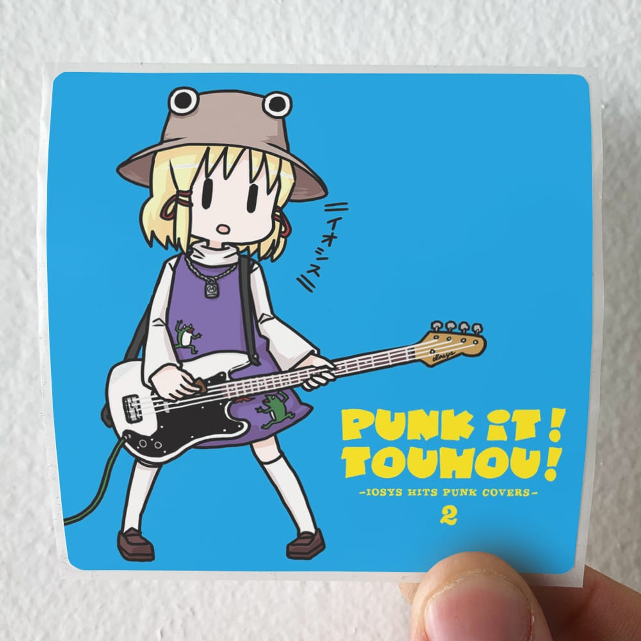 IOSYS Punk It Touhou 2 Album Cover Sticker