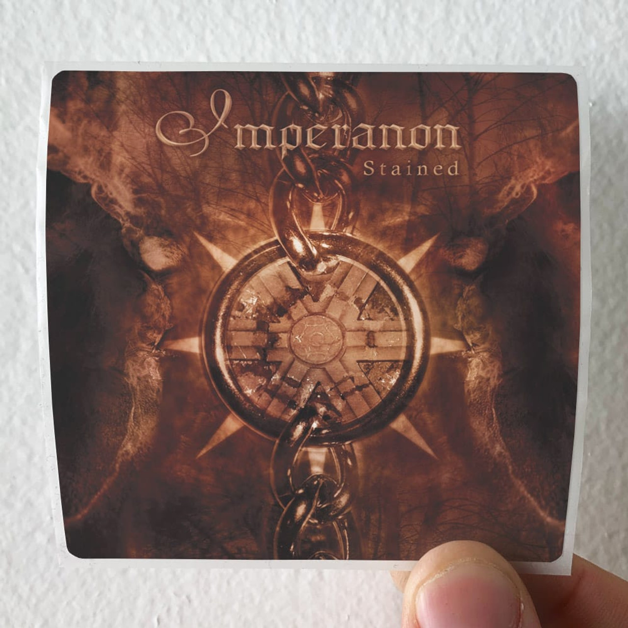 Imperanon Stained Album Cover Sticker