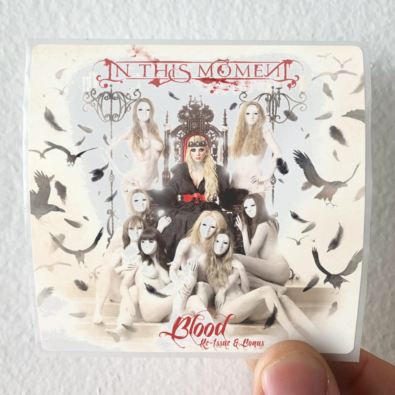 In This Moment Blood 4 Album Cover Sticker