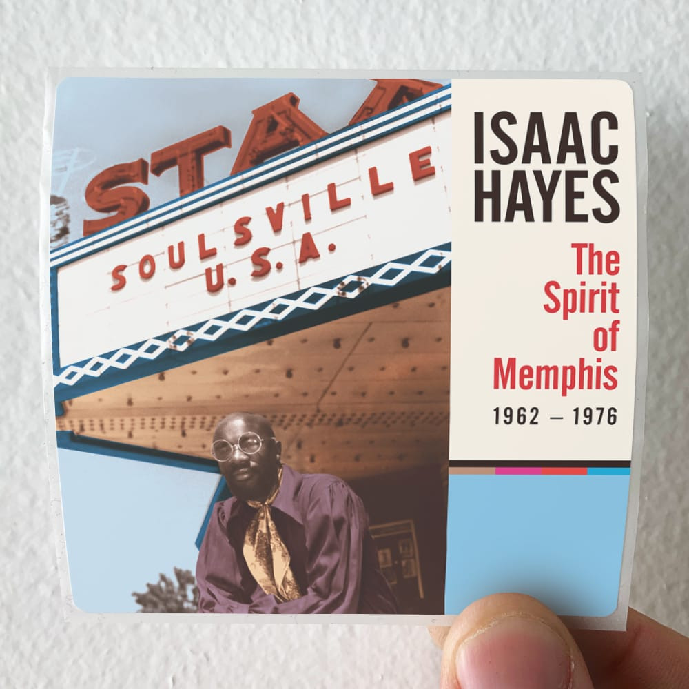 Isaac Hayes The Spirit Of Memphis 1962 1976 Album Cover Sticker
