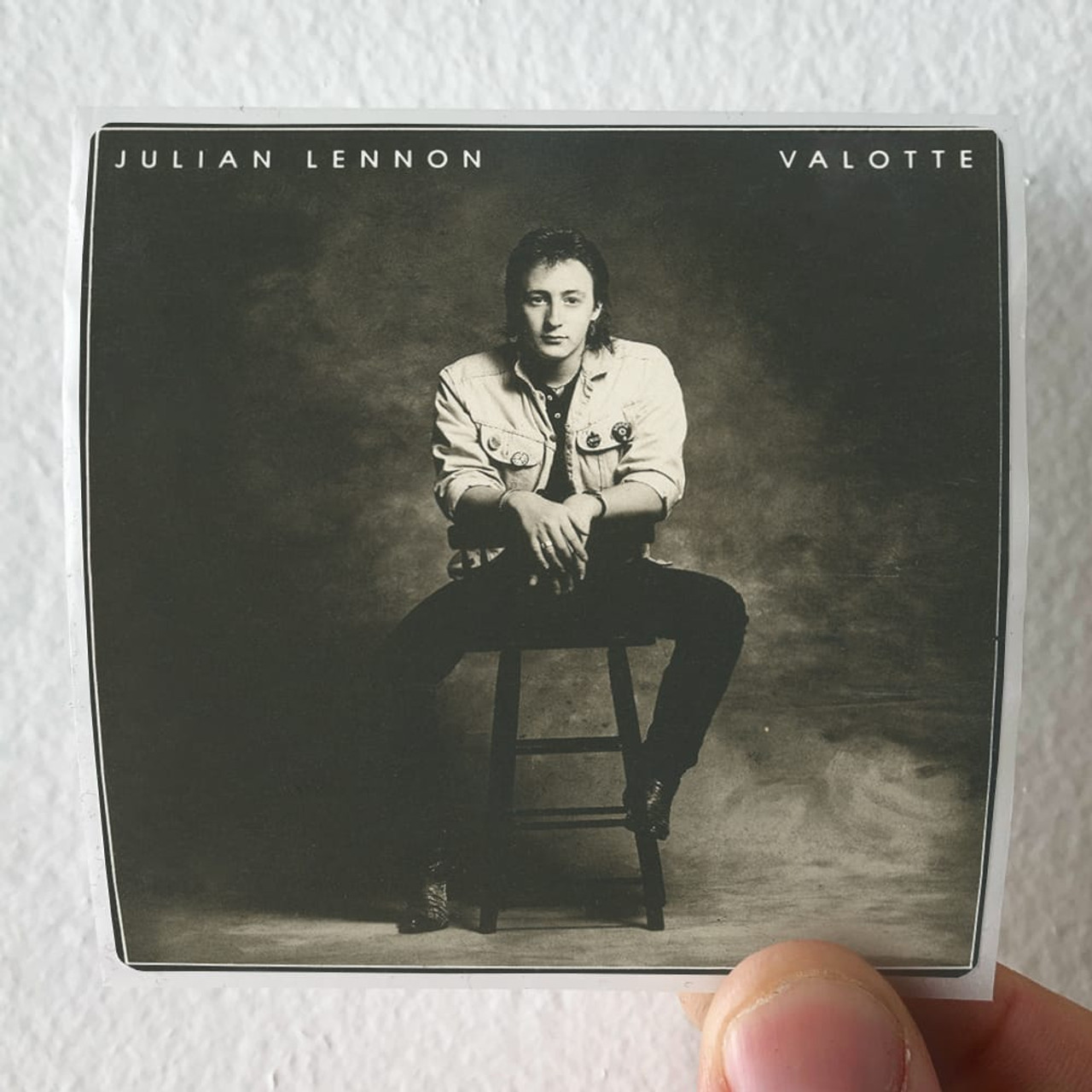 Julian Lennon Valotte Album Cover Sticker