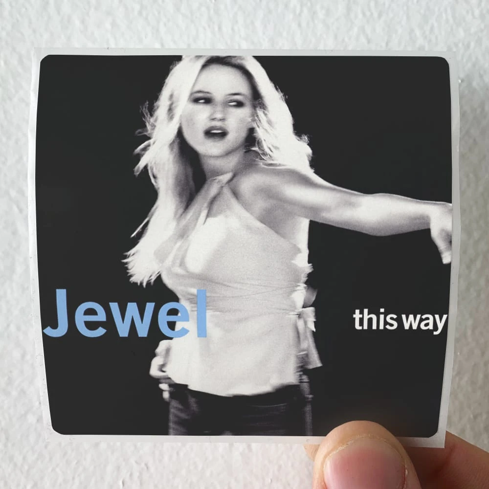 Jewel This Way Album Cover Sticker