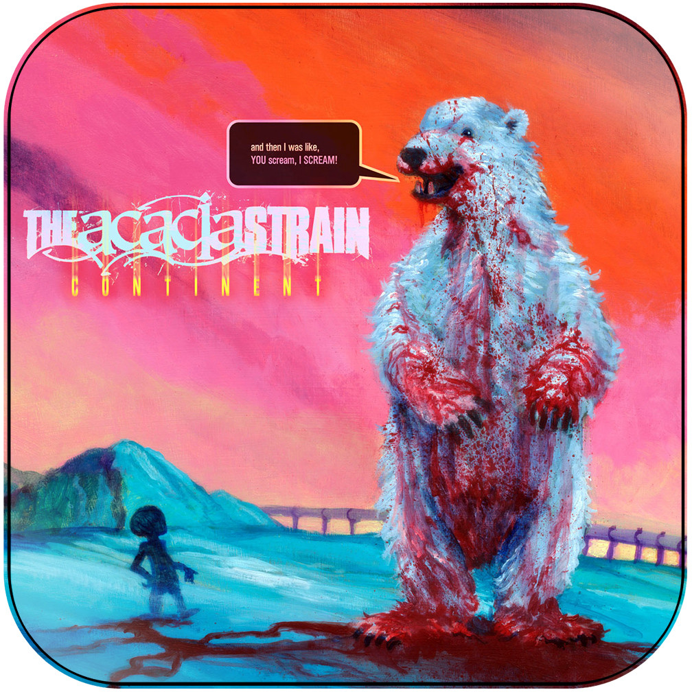 The Acacia Strain Continent-1 Album Cover Sticker Album