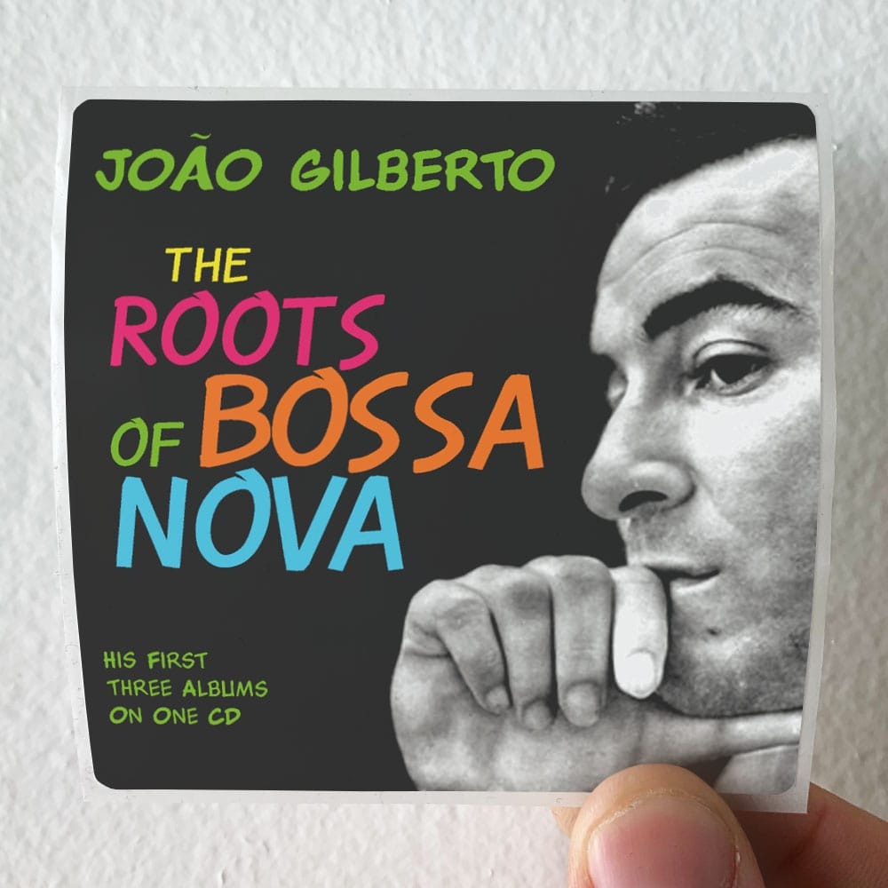 Joao Gilberto The Roots Of Bossa Nova Album Cover Sticker