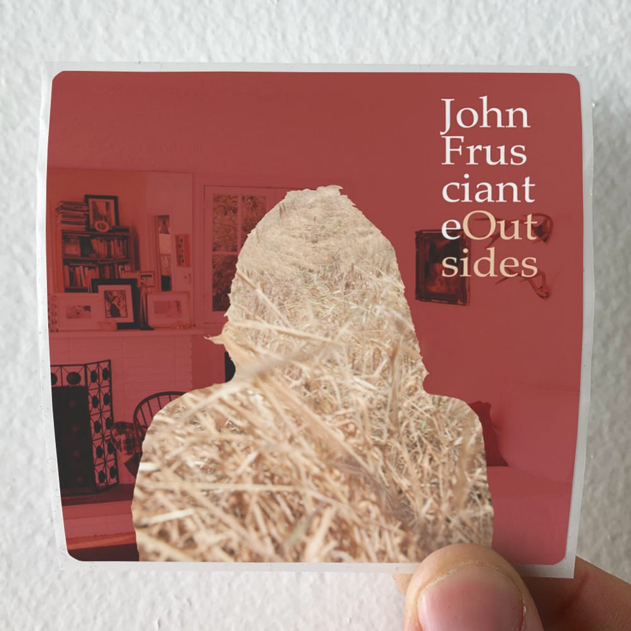 John Frusciante Outsides Album Cover Sticker