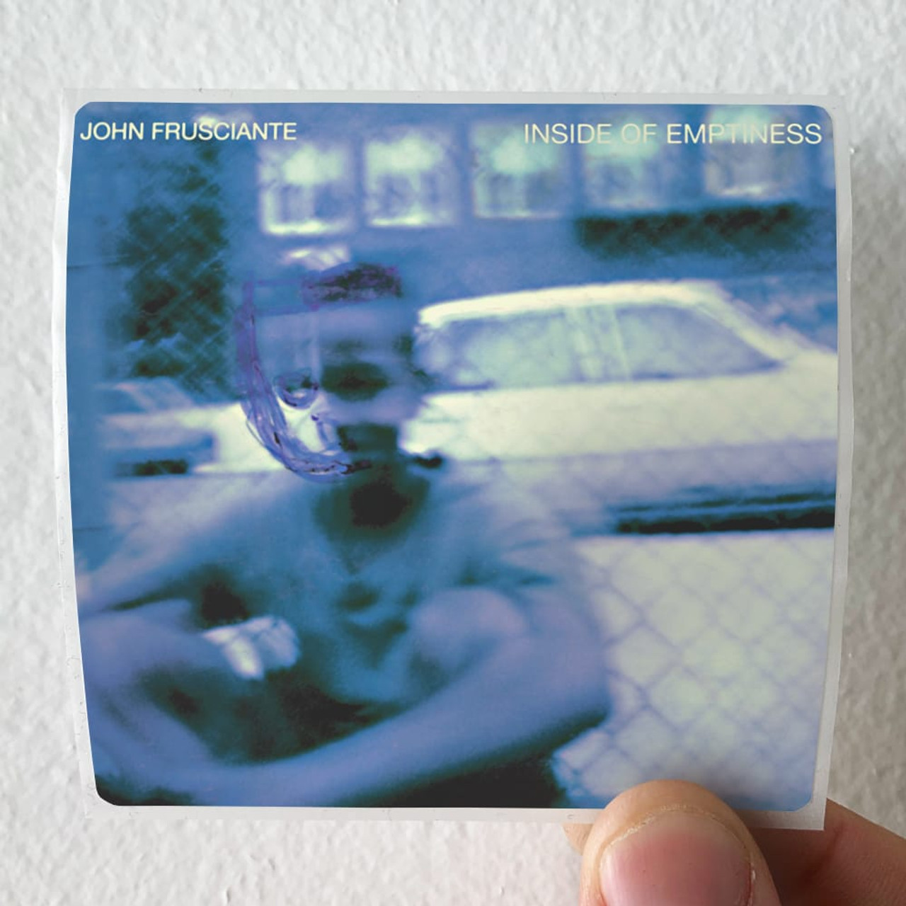 John Frusciante Inside Of Emptiness Album Cover Sticker