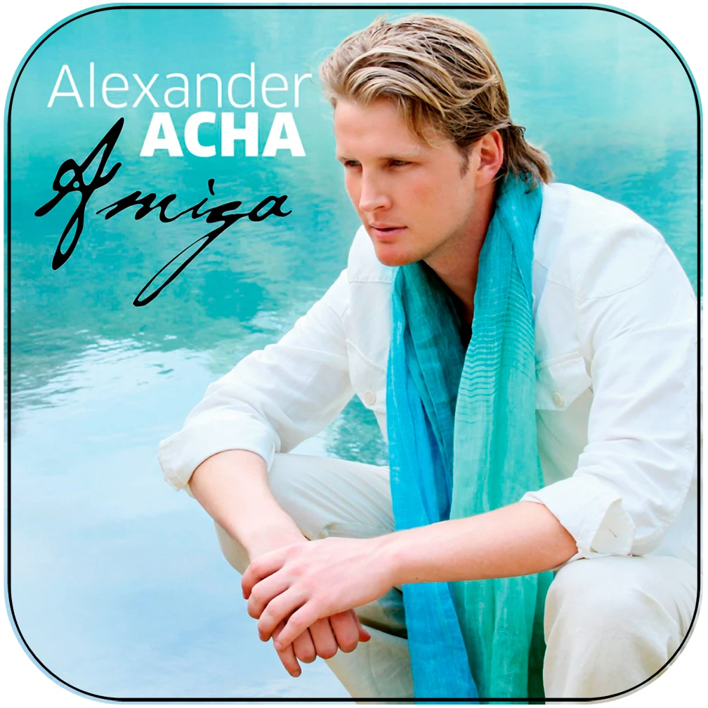 Alexander Acha Amiga Album Cover Sticker Album Cover Sticker