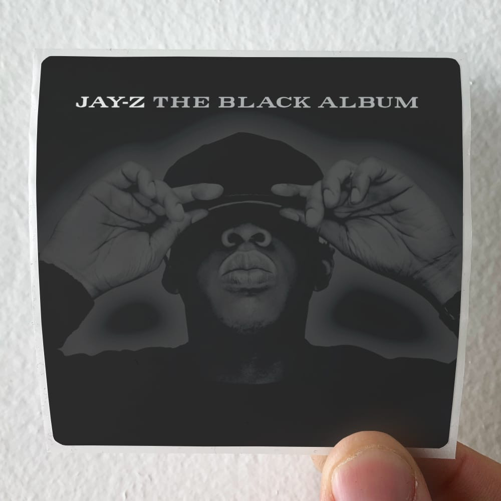 Jay-Z The Black Album Album Cover Sticker
