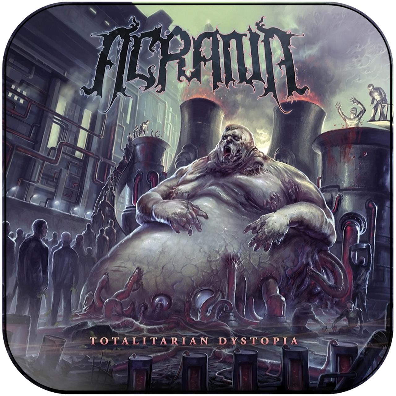 Acrania - Totalitarian Dystopia Album Cover Sticker Album Cover Sticker