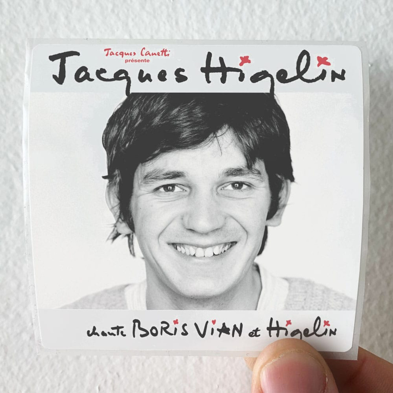 Jacques Higelin Jacques Higelin Chante Vian Et Higelin Album Cover Sticker