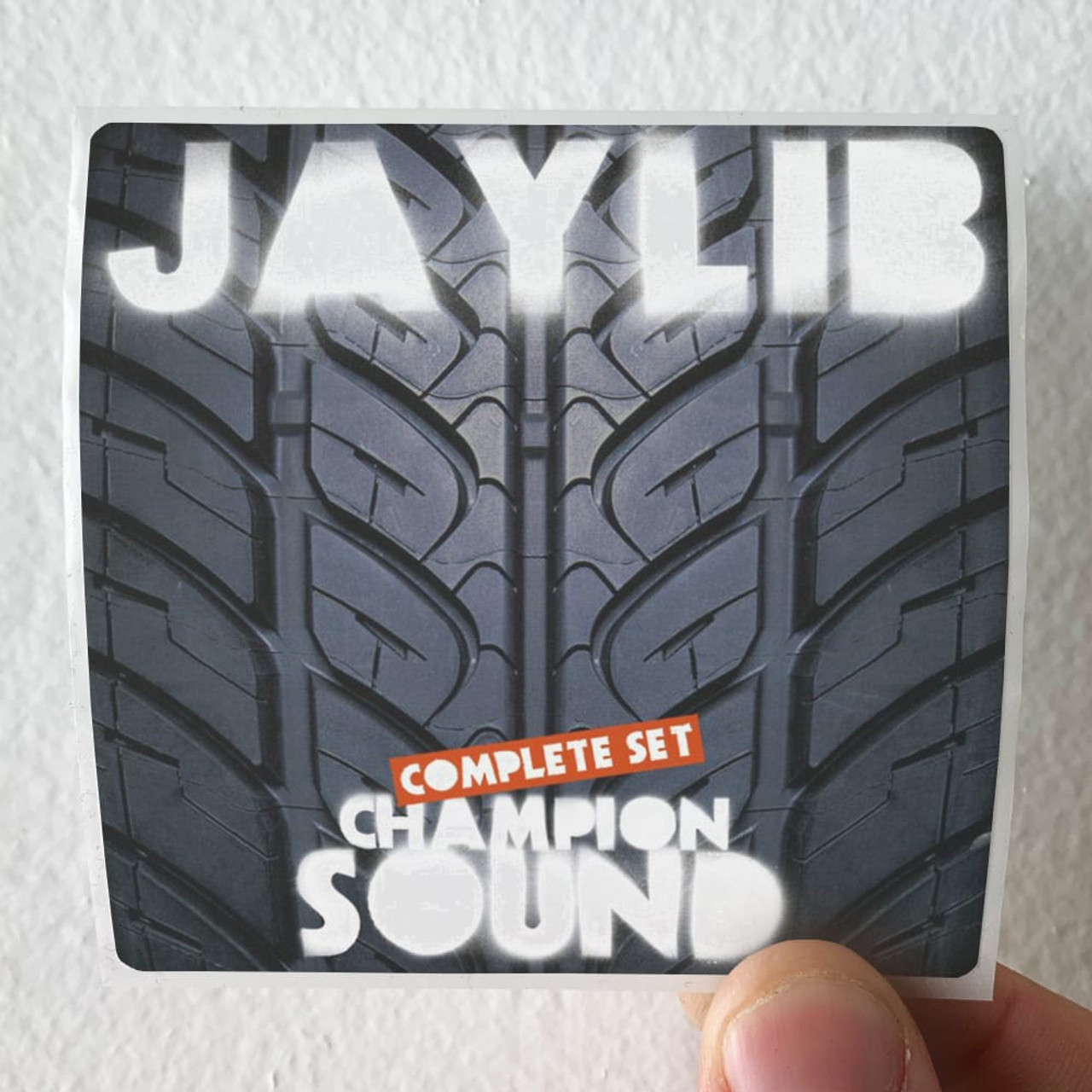 Jaylib Champion Sound Album Cover Sticker