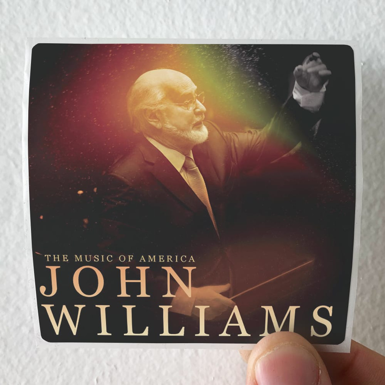 John Williams The Music Of America John Williams Album Cover Sticker