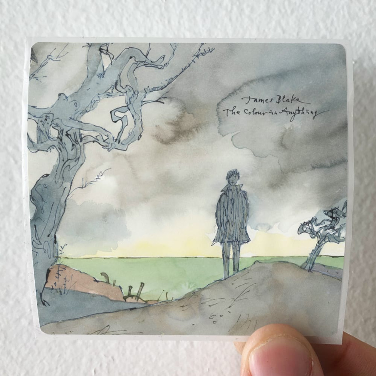 James Blake The Colour In Anything Album Cover Sticker