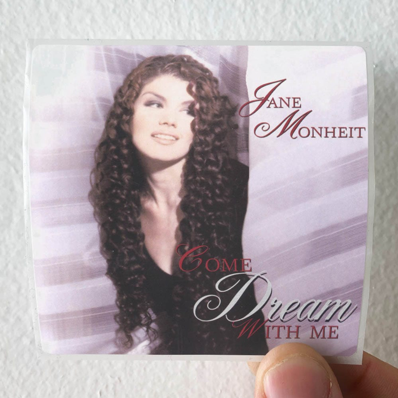 Jane Monheit Come Dream With Me Album Cover Sticker