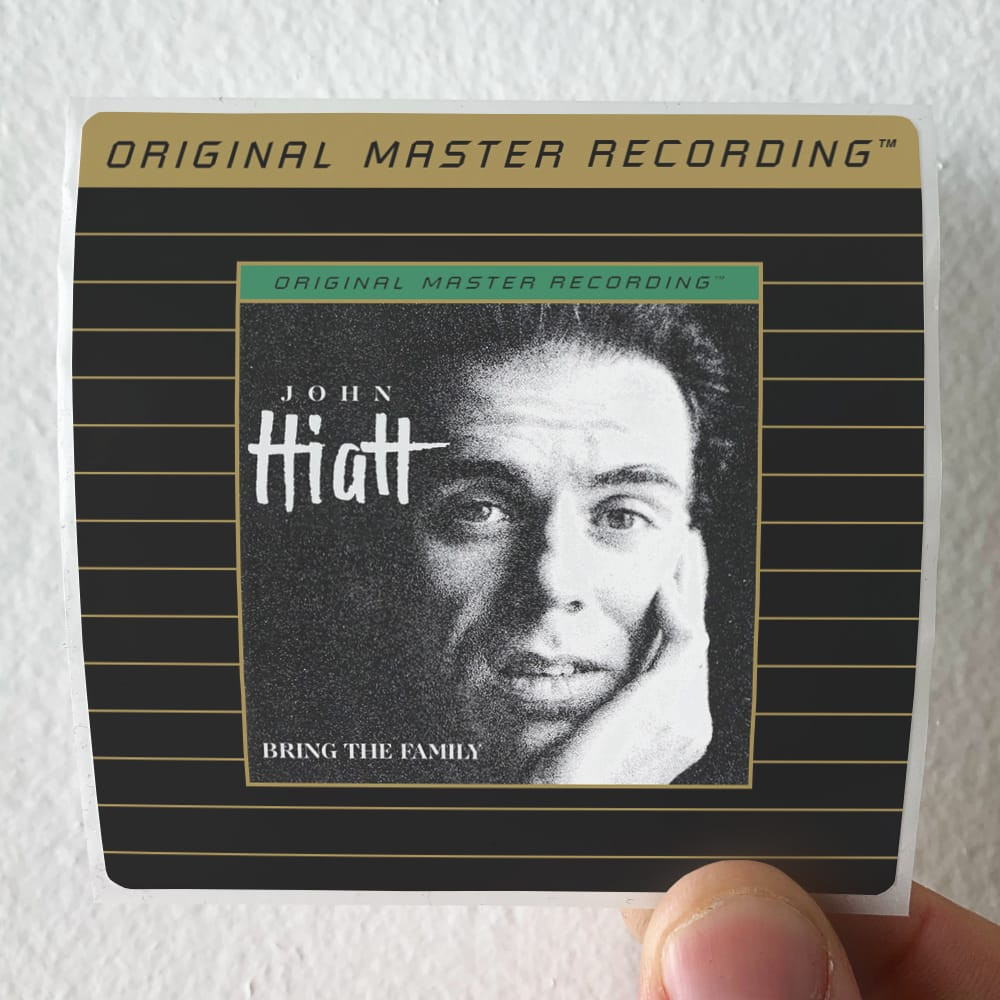 John Hiatt Bring The Family Album Cover Sticker