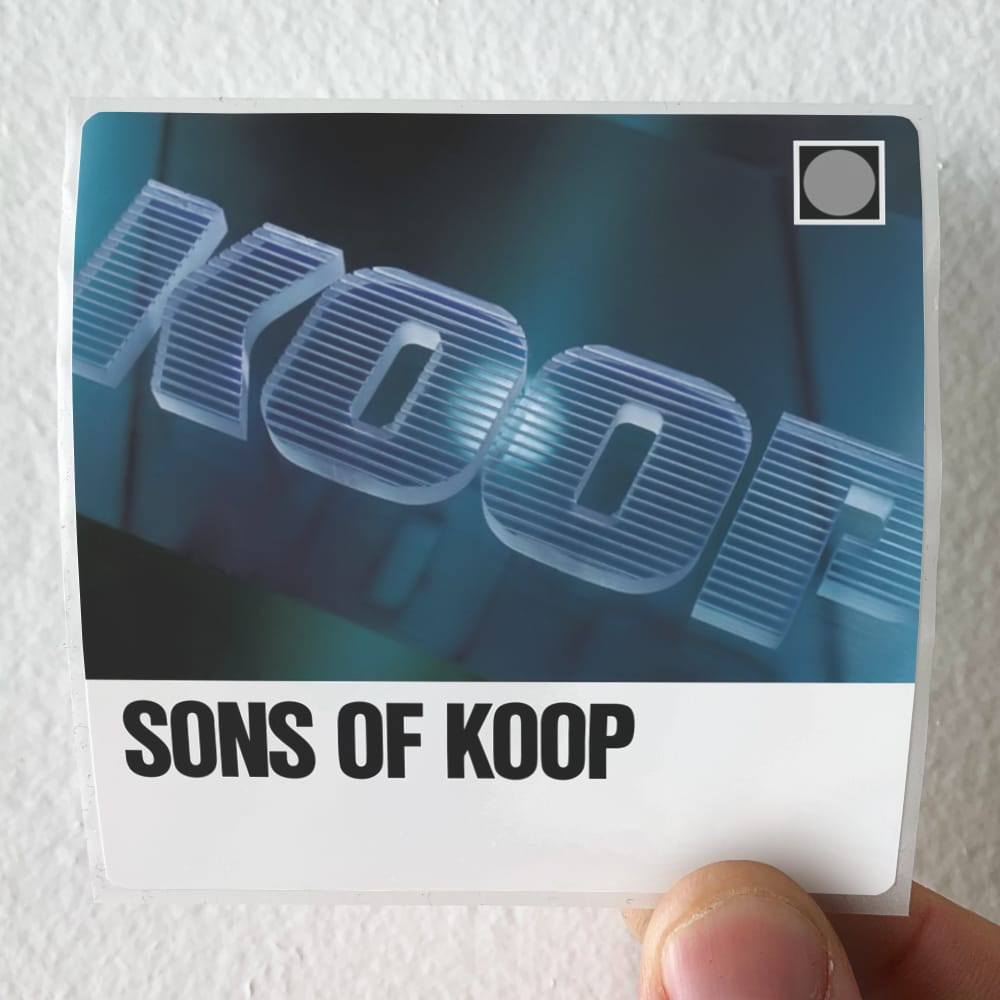 Koop Sons Of Koop Album Cover Sticker