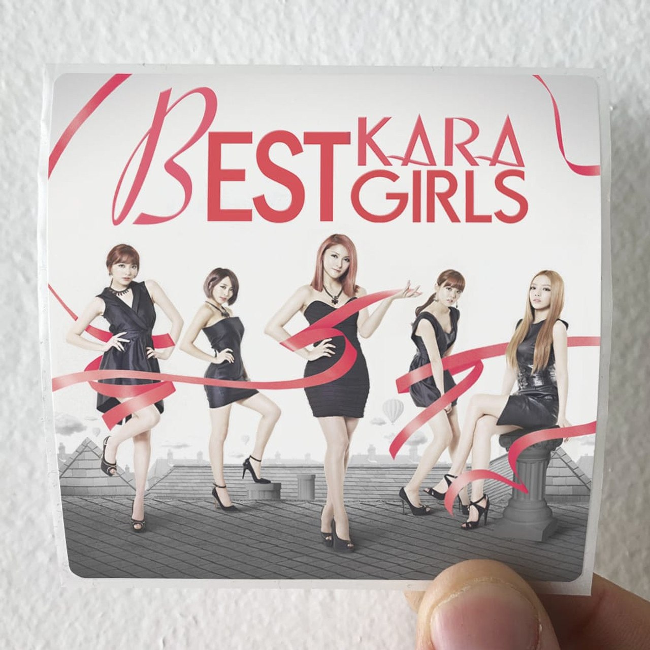 Kara Best Girls Album Cover Sticker