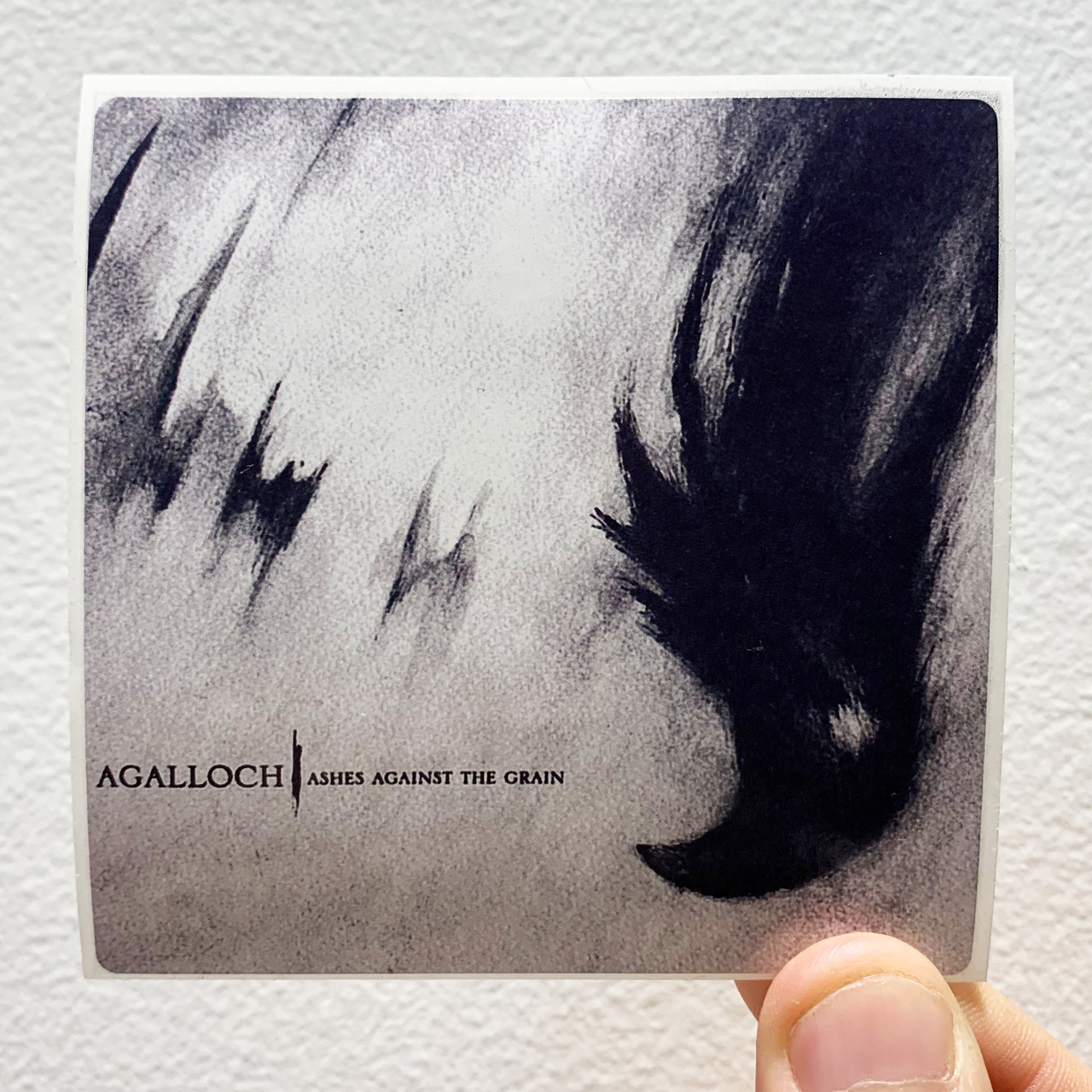 Agalloch Ashes Against The Grain-2 Album Cover Sticker Album Cover