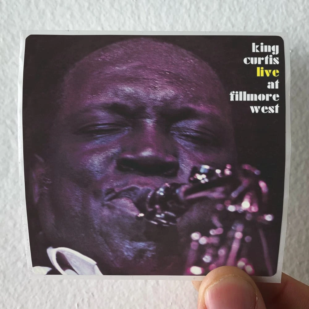 King Curtis Live At Fillmore West Album Cover Sticker