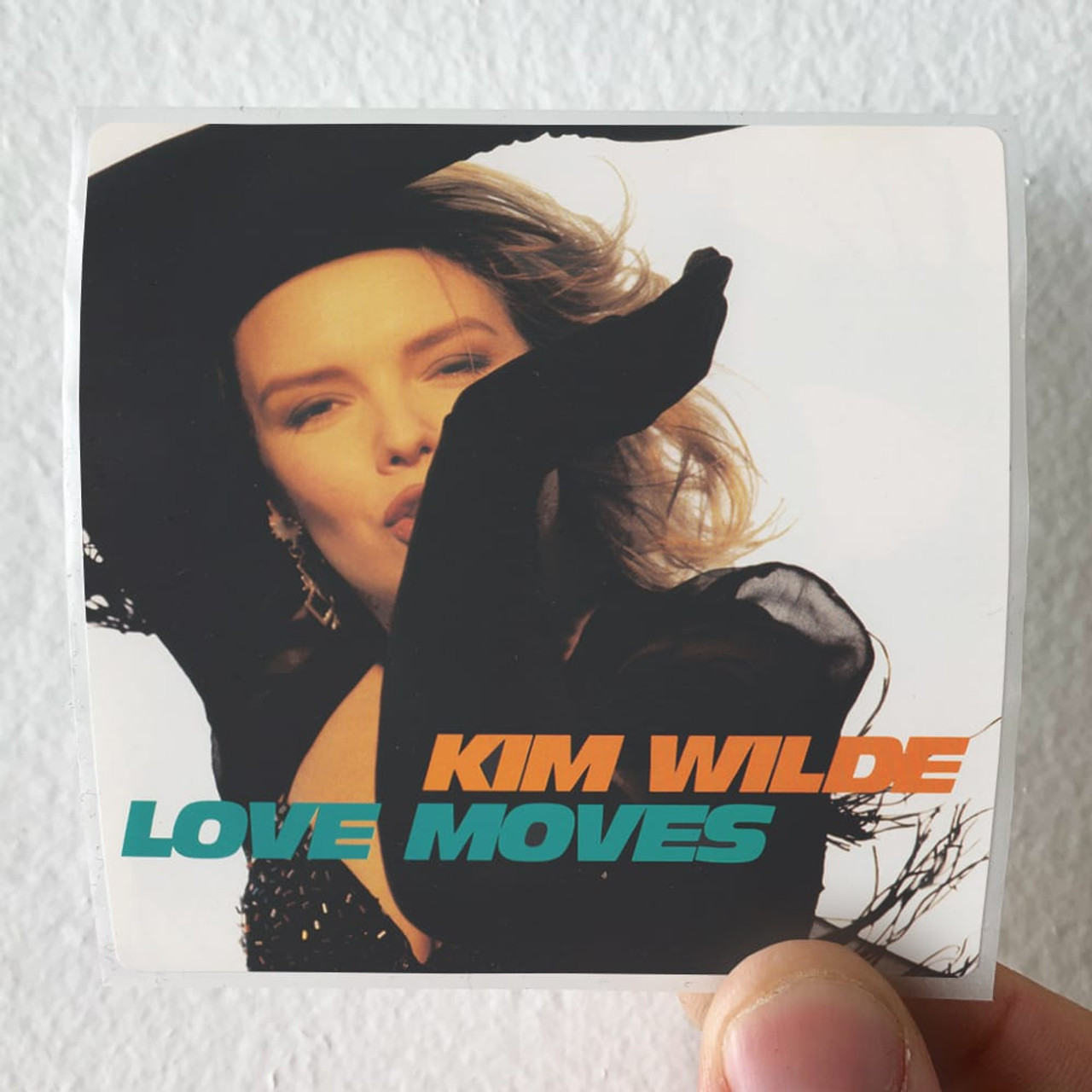 Kim Wilde Love Moves 1 Album Cover Sticker