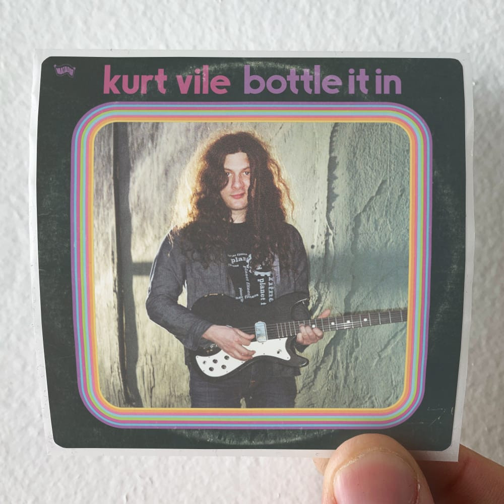 Kurt Vile Bottle It In Album Cover Sticker