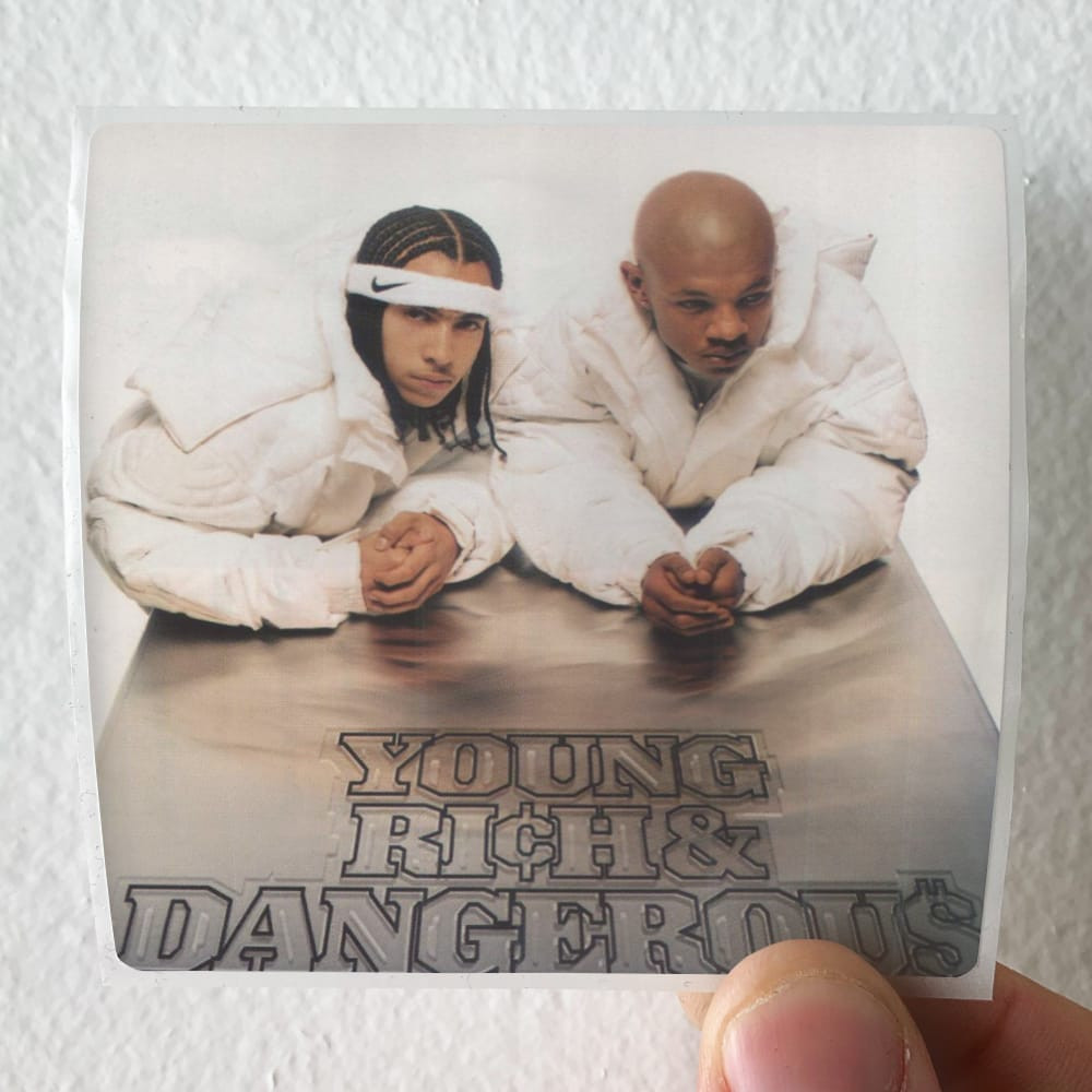 Kris Kross Young Rich Dangerous Album Cover Sticker