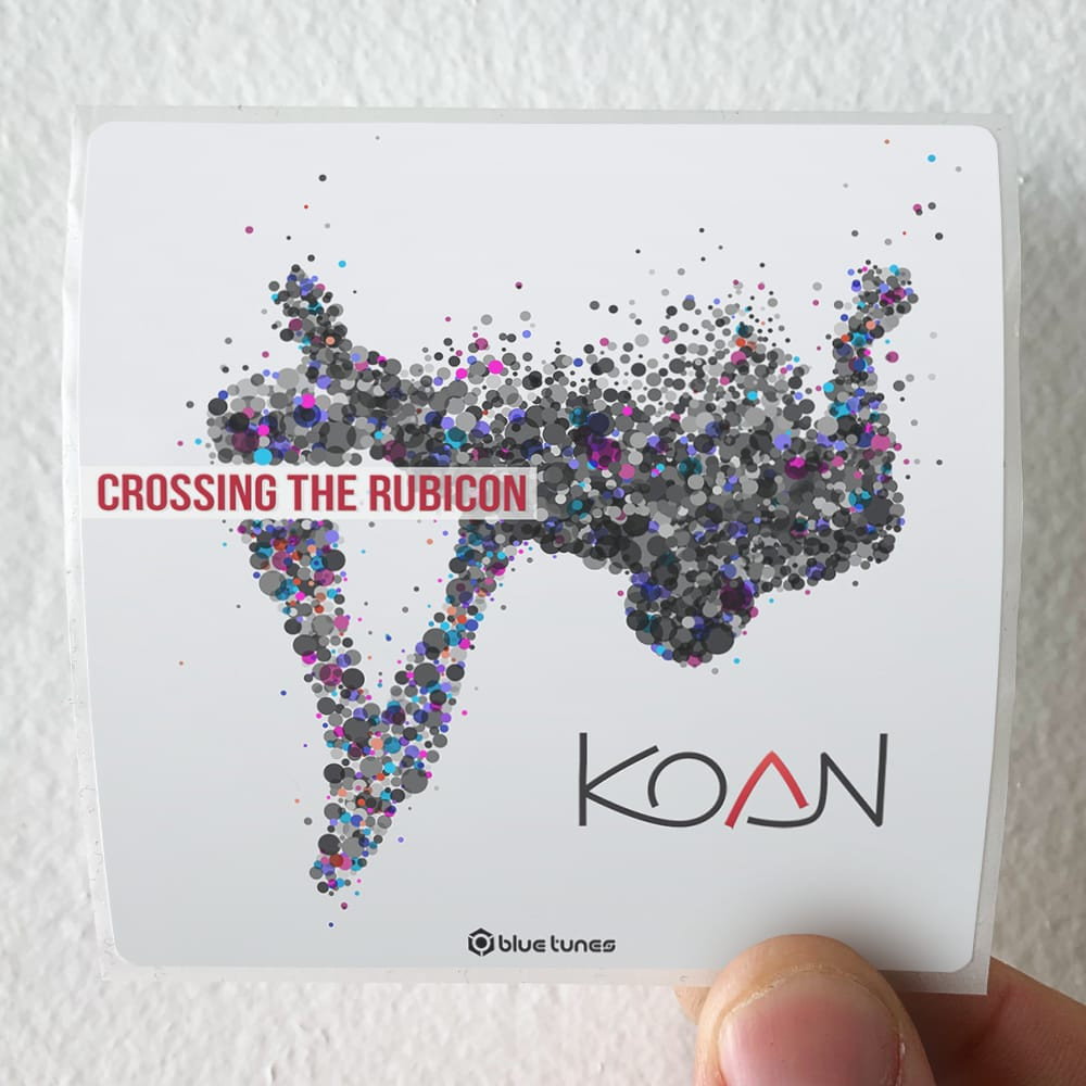 Koan Crossing The Rubicon Album Cover Sticker