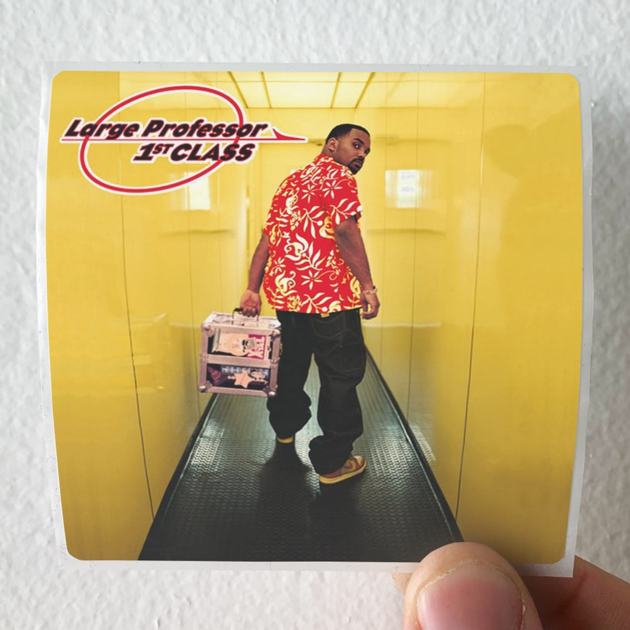 Large Professor 1St Class Album Cover Sticker