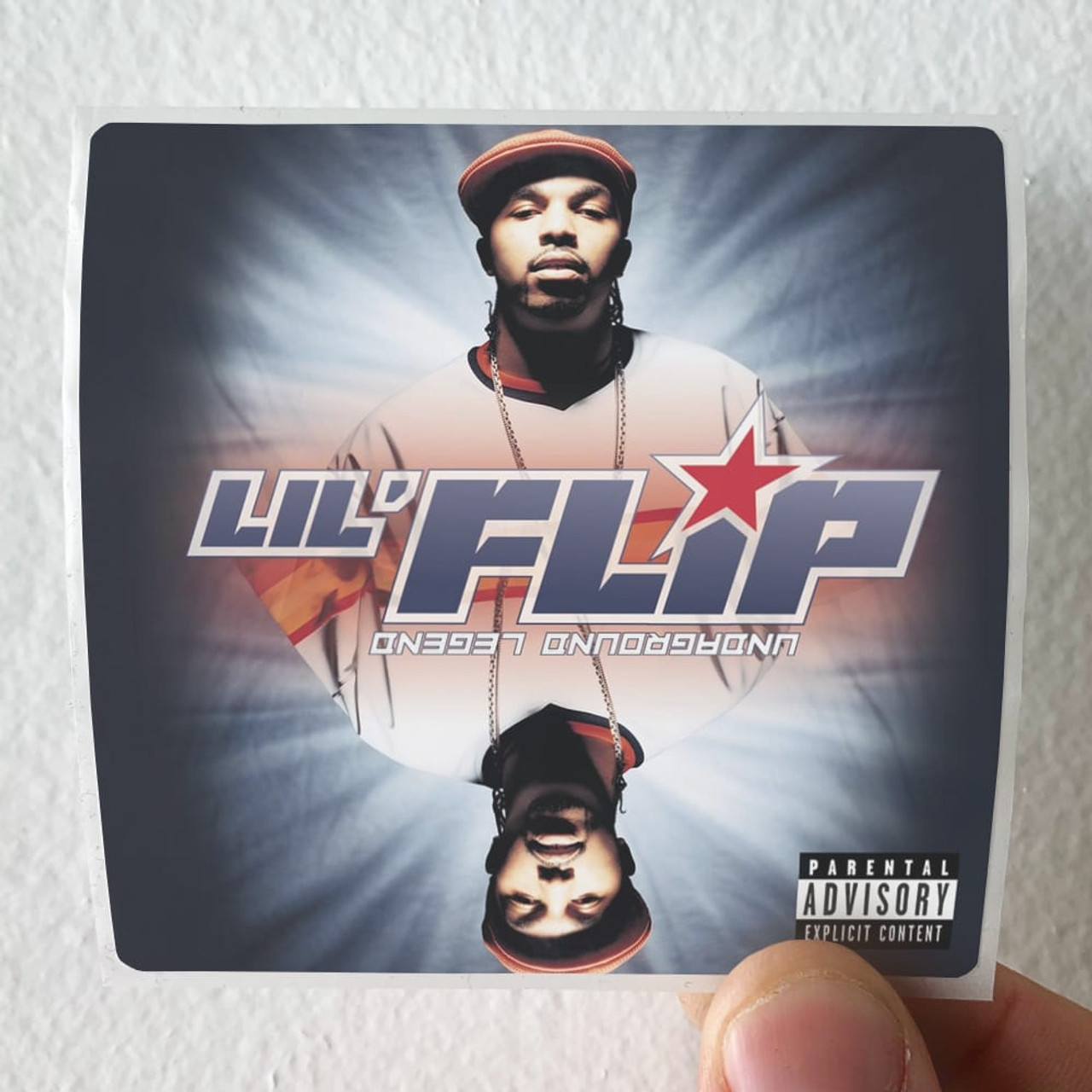 Lil Flip Undaground Legend Album Cover Sticker