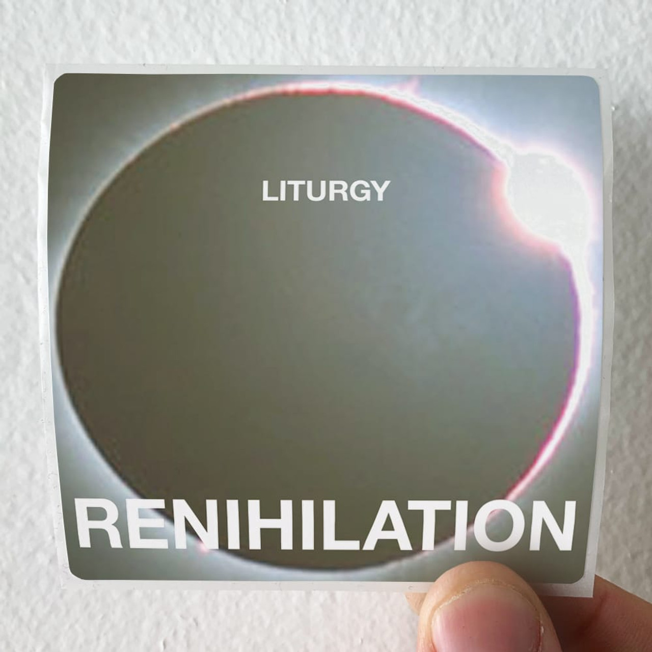 Liturgy Renihilation Album Cover Sticker