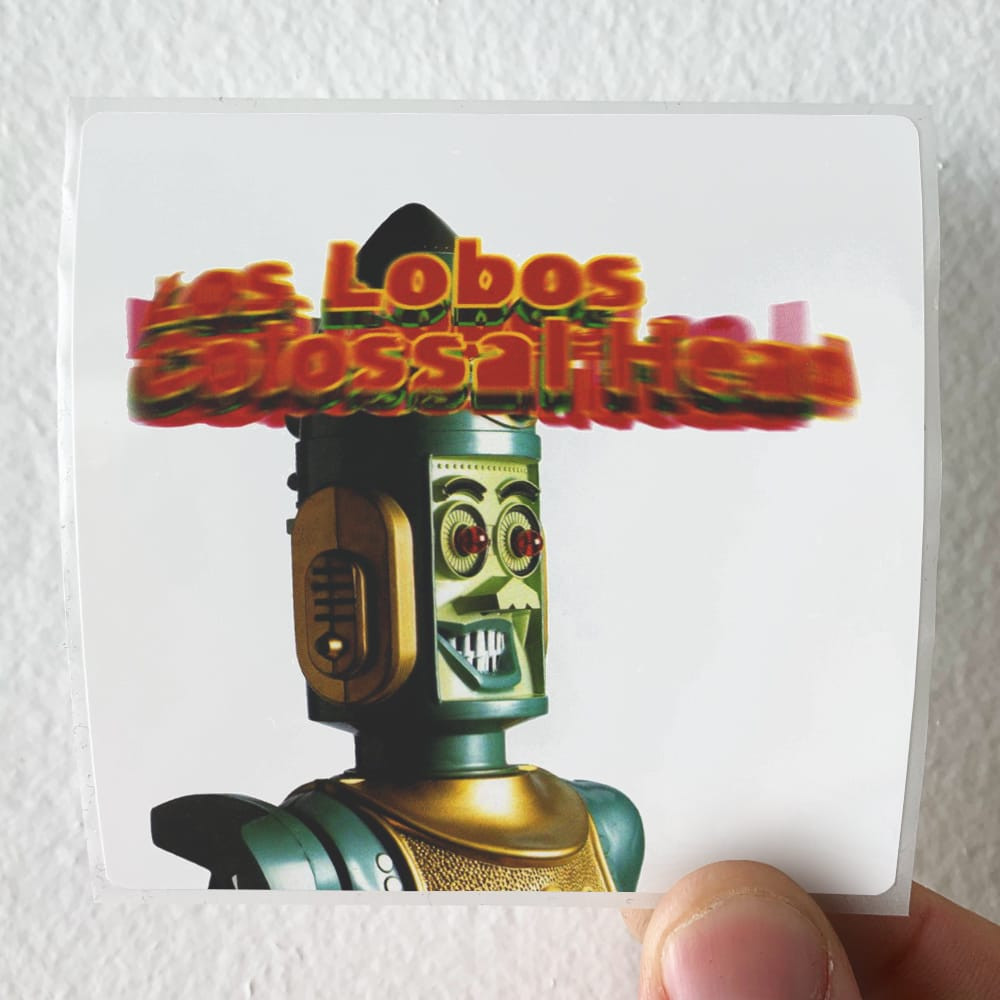 Los Lobos Colossal Head Album Cover Sticker