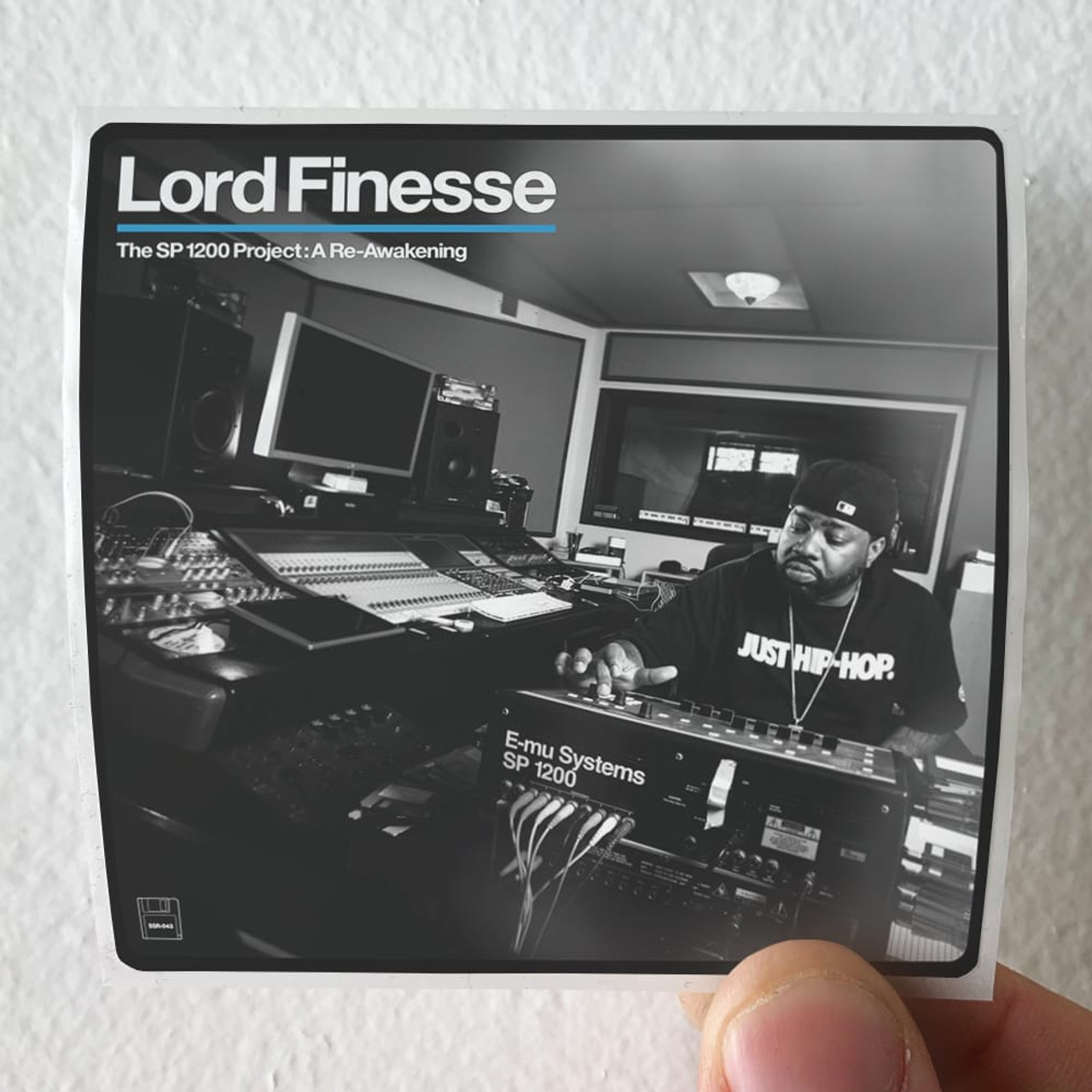 Lord Finesse The Sp1200 Project 2 Album Cover Sticker