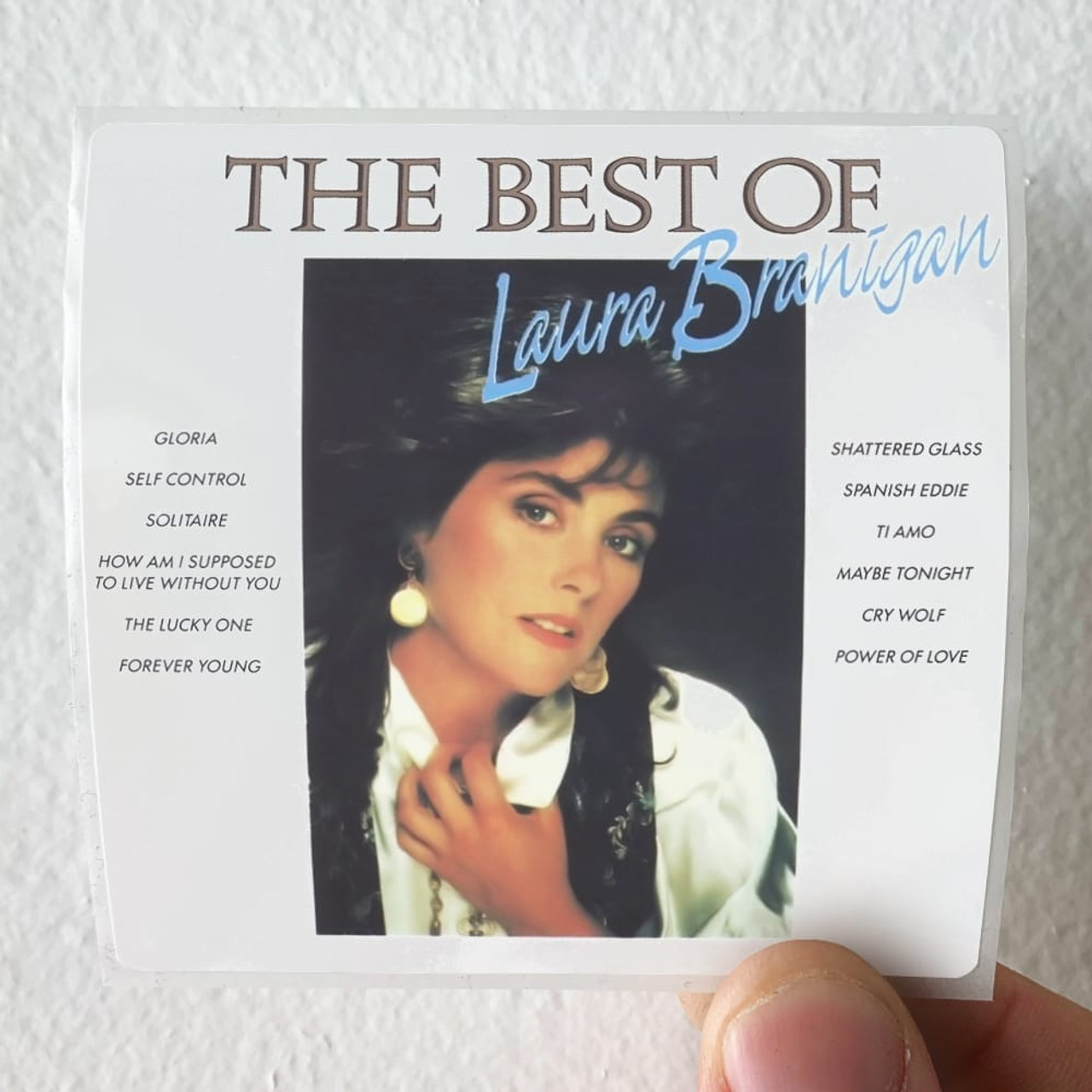 Laura Branigan Laura Branigan Album Cover Sticker