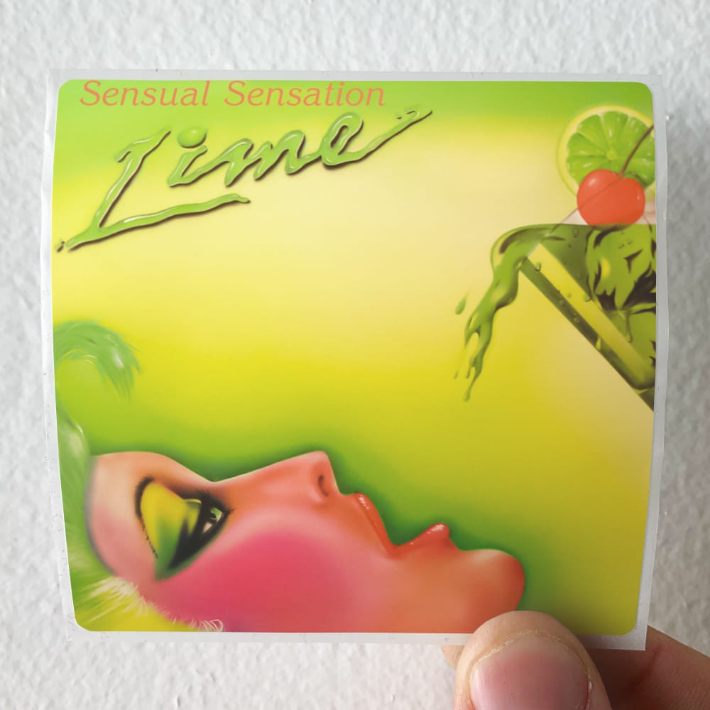 Lime Sensual Sensation 他CD 6枚セット Lime Sensual Sensation Album Cover Sticker