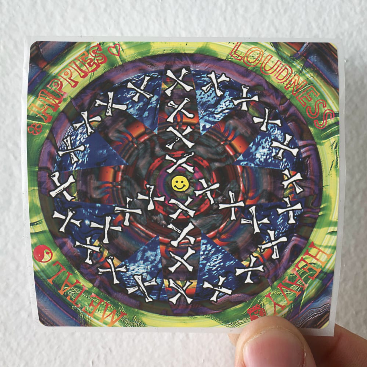 Loudness Heavy Metal Hippies Album Cover Sticker