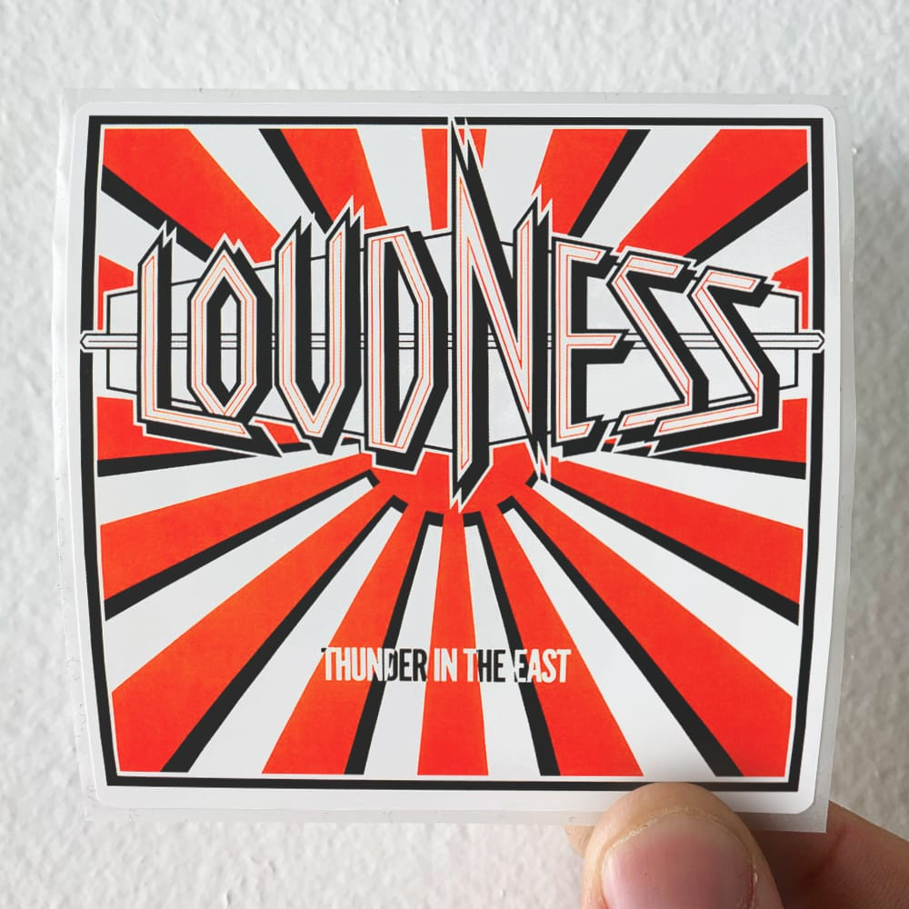 Loudness Thunder In The East 1 Album Cover Sticker
