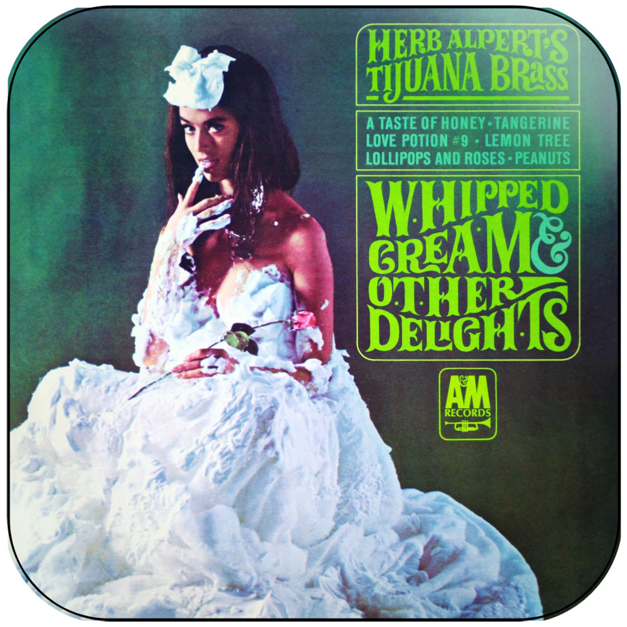 Herb Alpert And The Tijuana Brass Whipped Cream Other Delights 2 Album Cover Sticker Album Cover Herb Alpert And The Tijuana Brass Whipped Cream Other Delights 2 Album Cover Sticker Album Cover