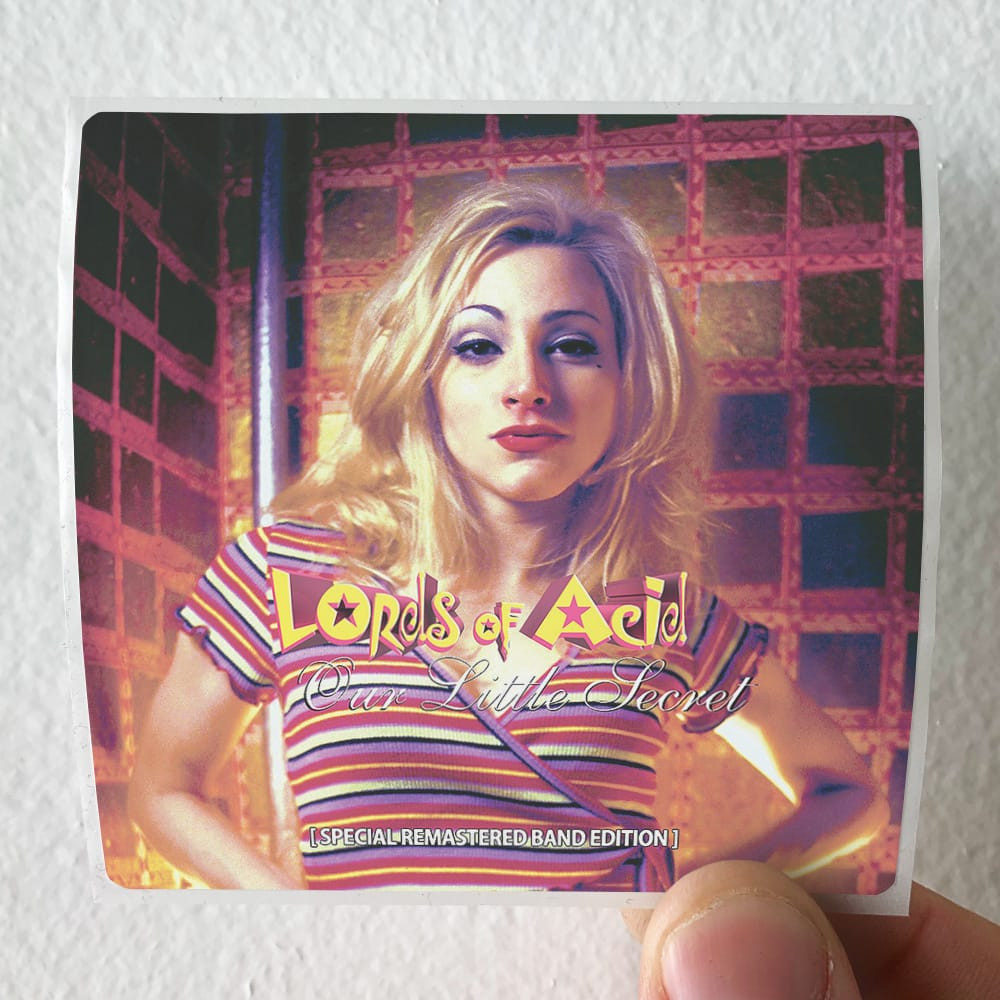 Lords of Acid Our Little Secret Album Cover Sticker