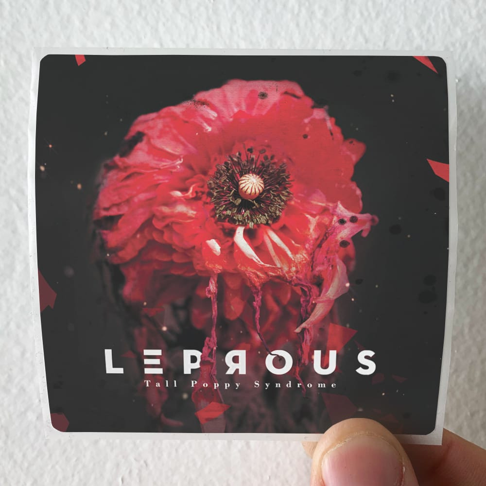 Leprous Tall Poppy Syndrome Album Cover Sticker