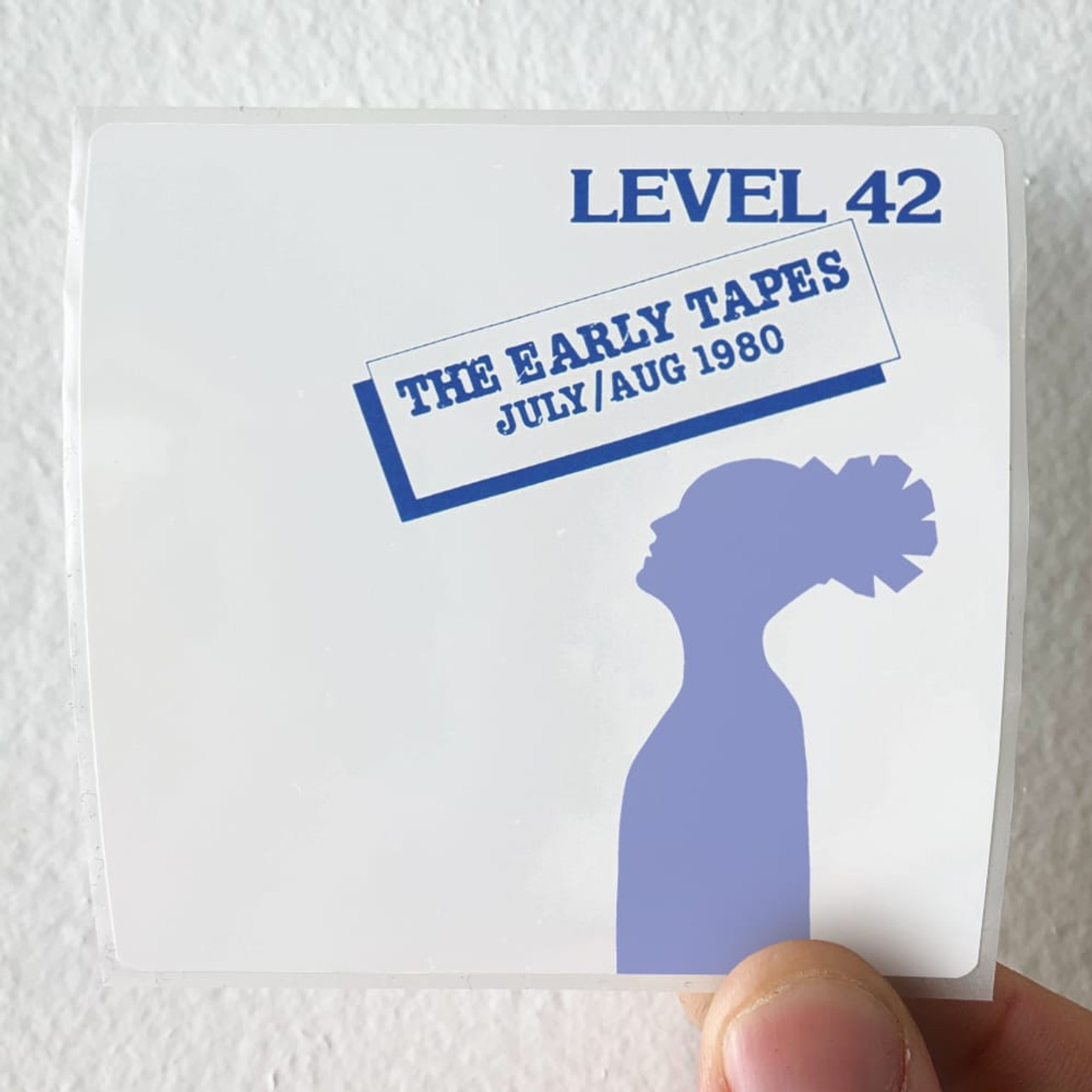 Level 42 The Early Tapes Julyaug 1980 Album Cover Sticker