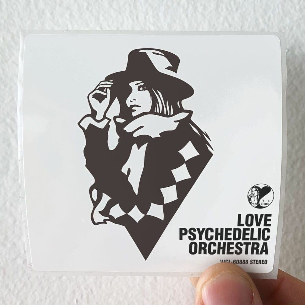 LOVE PSYCHEDELICO Love Psychedelic Orchestra Album Cover Sticker
