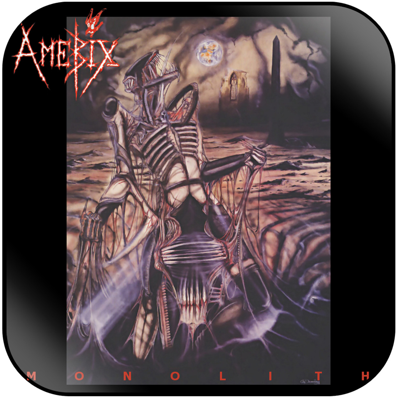 Amebix - Monolith Album Cover Sticker Album Cover Sticker