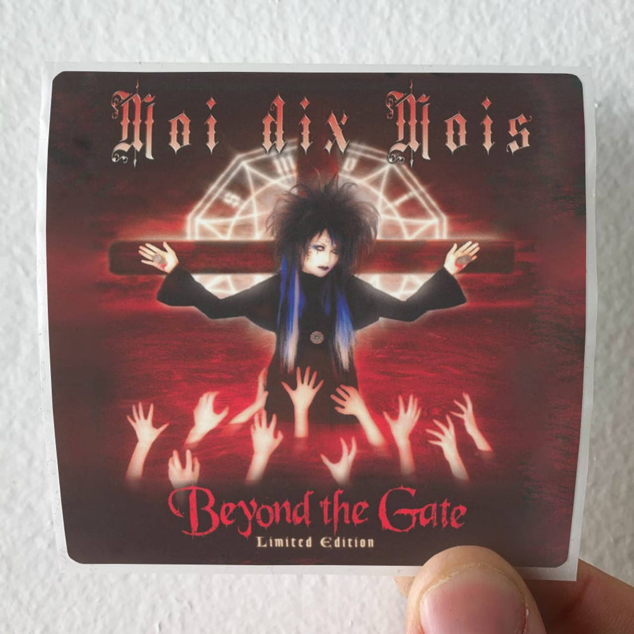 Moi dix Mois Beyond The Gate Album Cover Sticker