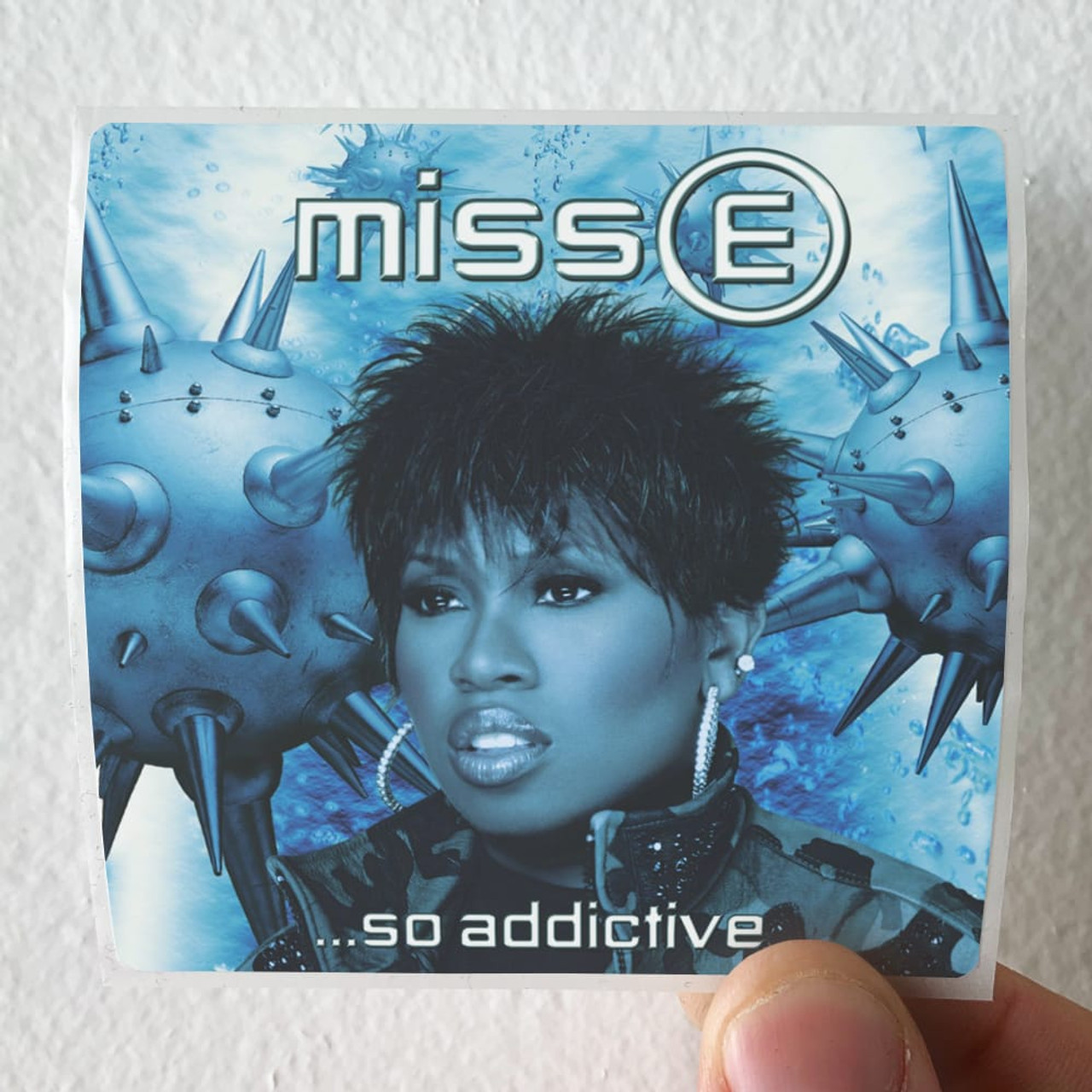 Missy Elliott Miss E So Addictive Album Cover Sticker