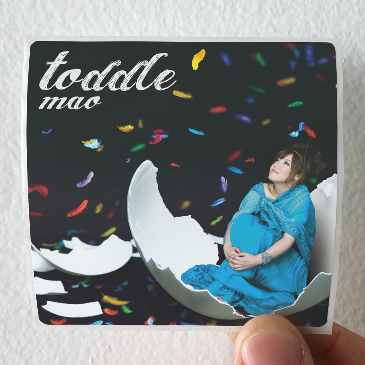 mao Toddle Album Cover Sticker