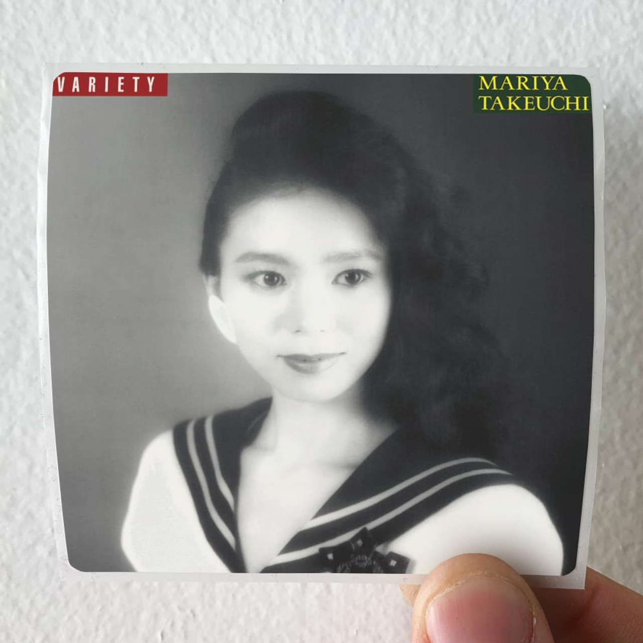 Mariya Takeuchi Variety Album Cover Sticker