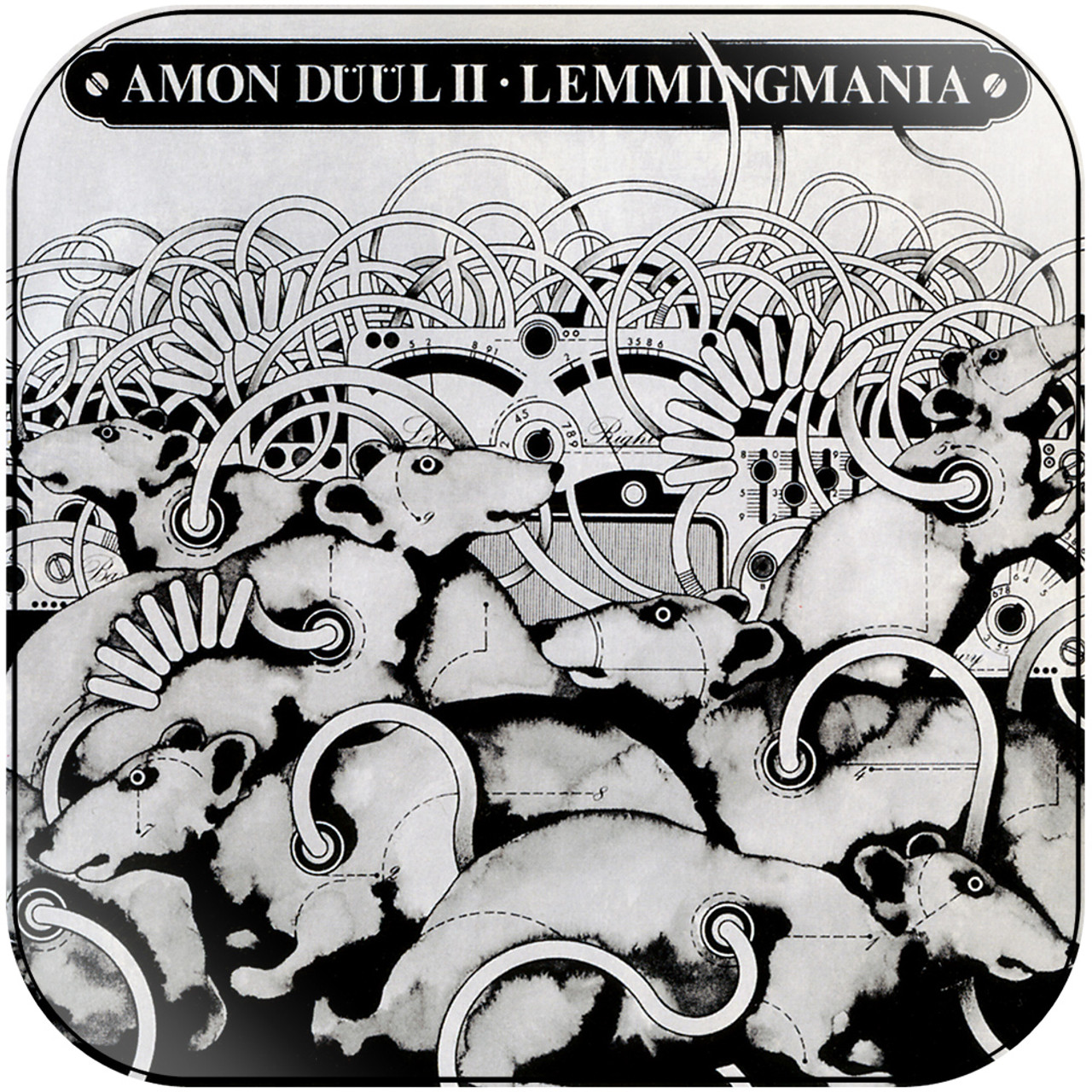 Amon Duul II Yeti Album Cover Sticker