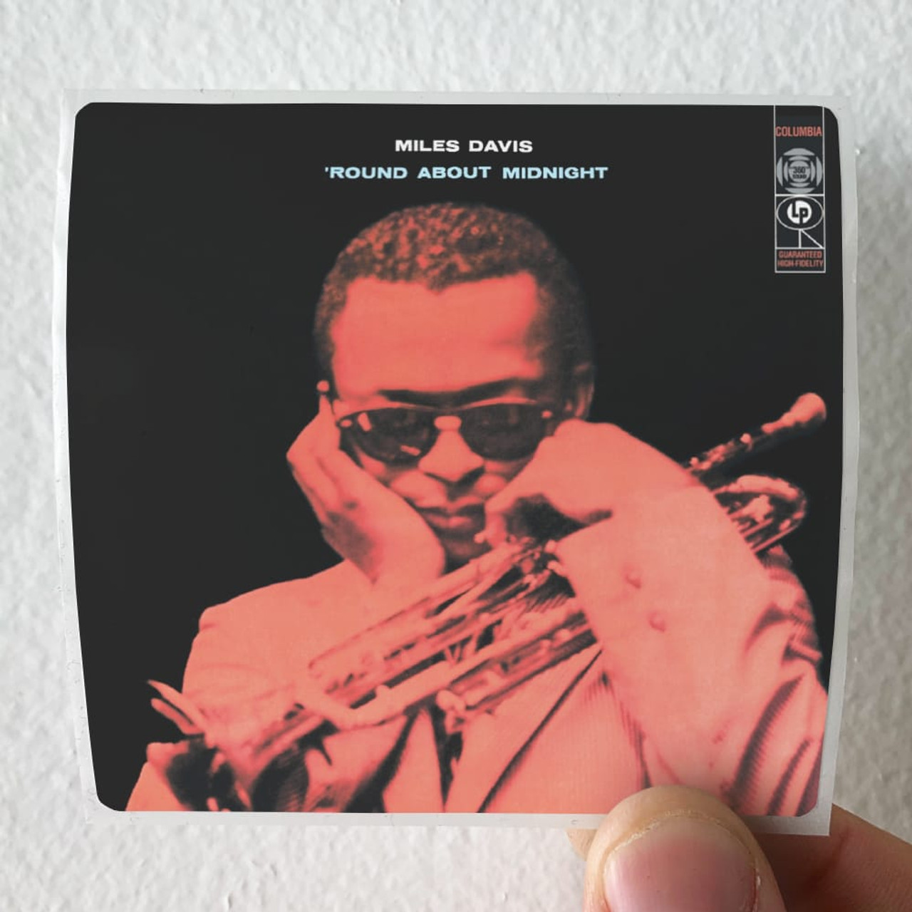 Miles Davis Round Midnight 1 Album Cover Sticker