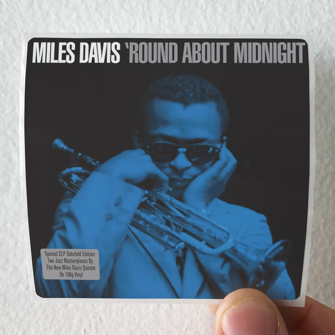 Miles Davis Round About Midnight Album Cover Sticker