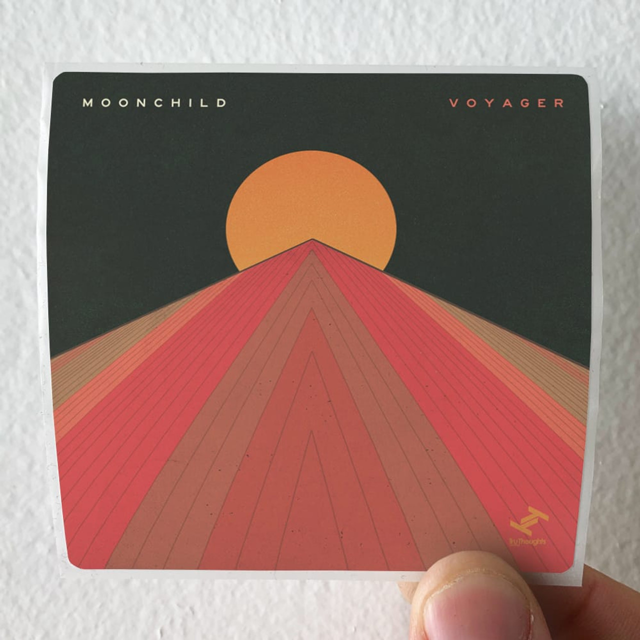 Moonchild Voyager Album Cover Sticker